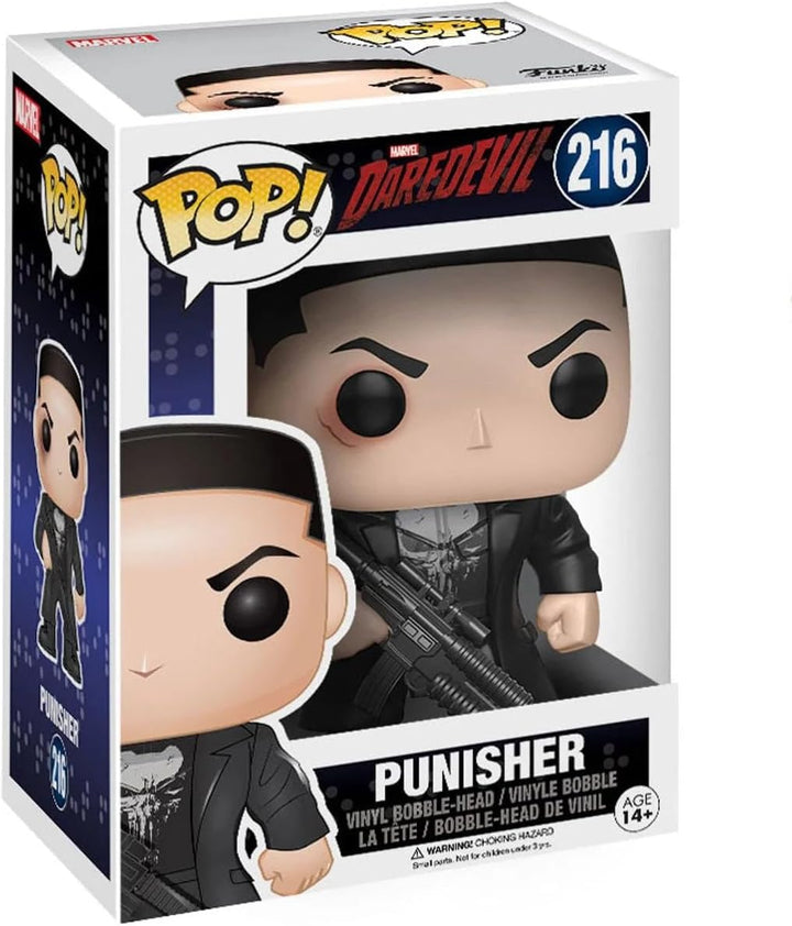 POP Marvel: Netflix Daredevil - Punisher (Frank Castle) Funko Pop! Vinyl-Figur (inklusive kompatible