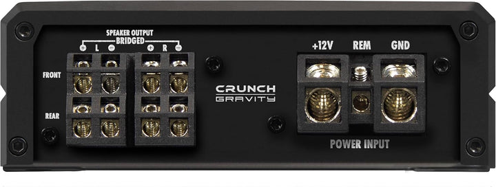 CRUNCH GTX1600.4D - Class D Digital 4-Kanal Verstärker mit 1600 W max | Gravity MINI AMPLIFIERS | CR