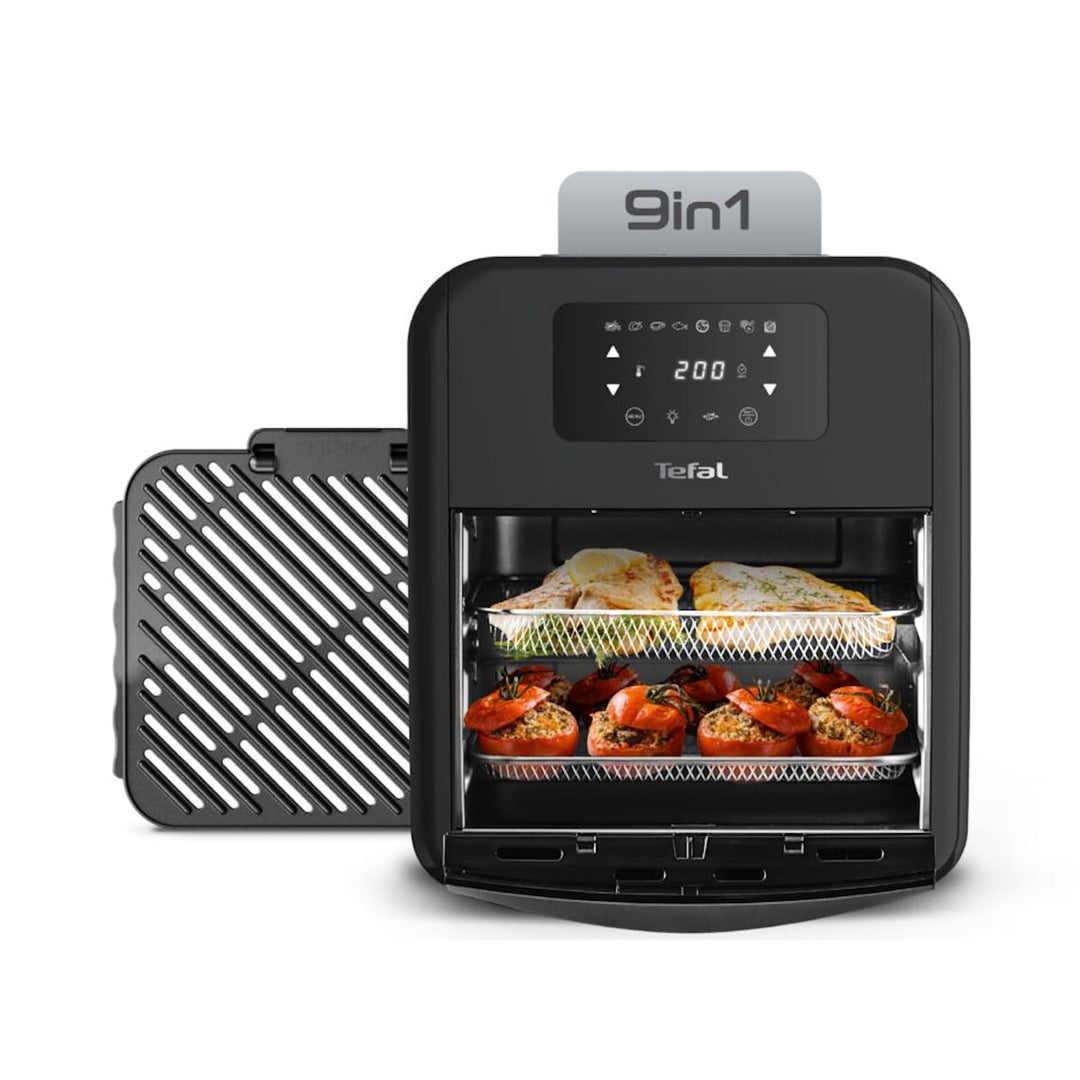 Tefal FW5018 Easy Fry Oven & Grill 9-in-1 Heissluftfritteuse | 11Liter für 6 Portionen | 7 Zubehörte