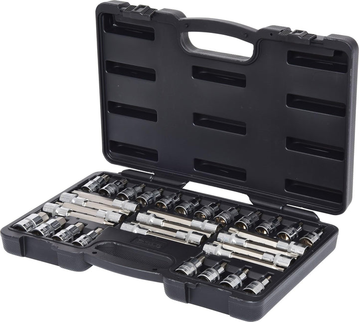 KS Tools 918.1752 1/2" CHROMEplus Bit-Stecknuss-Satz, 32-tlg.
