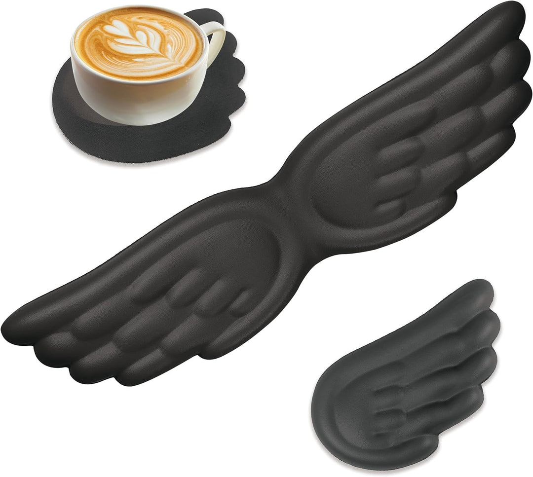 2 Stück Wolke Handballenauflage Tastatur, Handballenauflage Tastatur Maus Set, ergonomisches Handgel