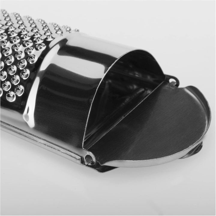 Westmark 1 Muskatmühle + 1 Muskatreibe, mit Vorratsfläche, Kunststoff/Rostfreier Edelstahl, Silber/T