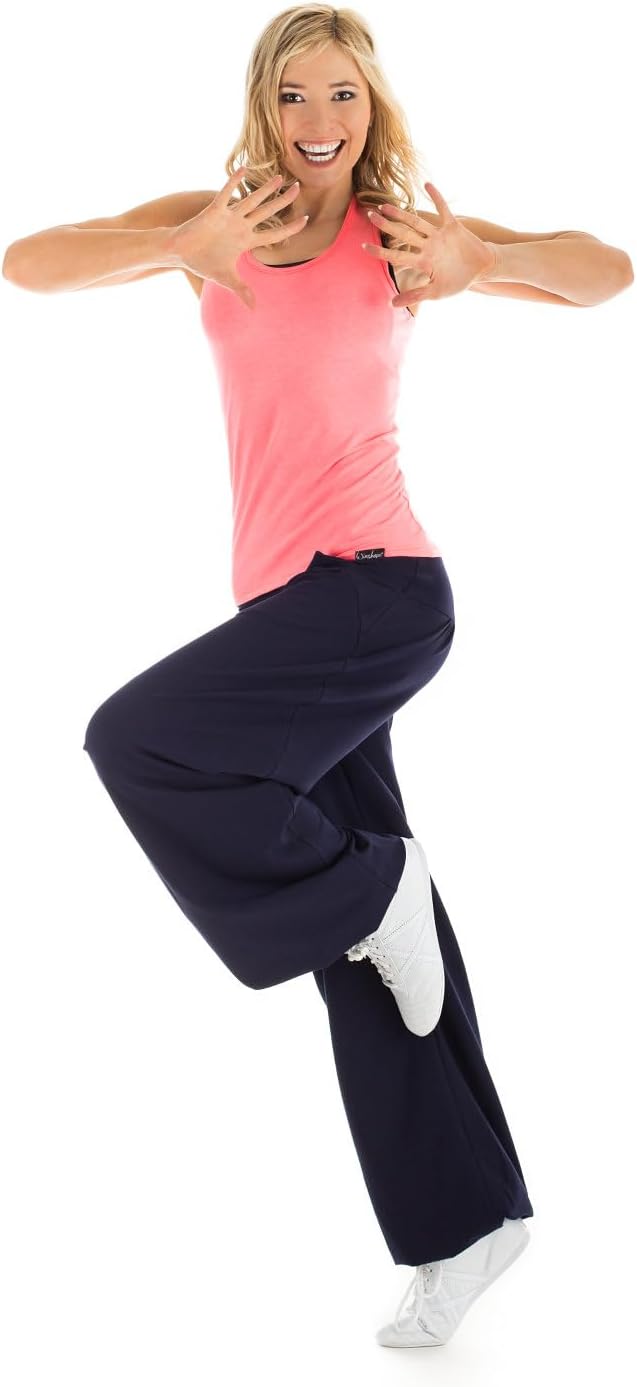 WINSHAPE Damen Trainingshose Dance Fitness Freizeit Sport XXL Night-blue, XXL Night-blue