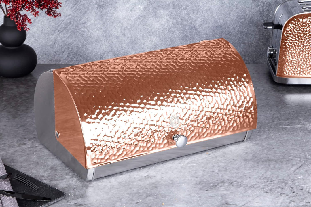 Berlinger Haus Metallic Line- Rose Gold Edition Brotbox, BH/6714 Roségold Edelstahl 18/8