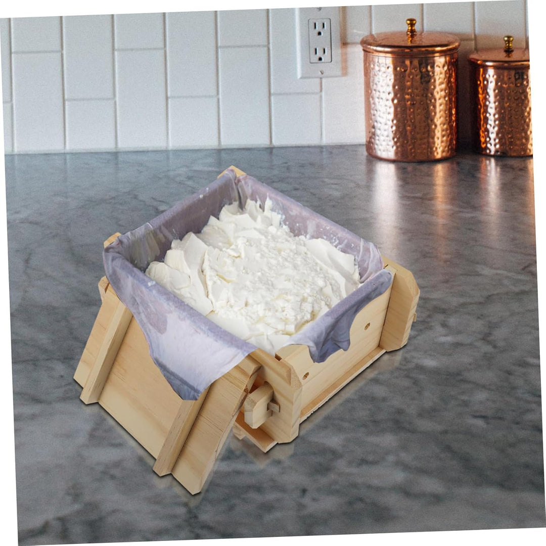 Veemoon Holz-tofu-Form Küchenutensil Für Hausgemachten Sojabohnenquark Praktische Leichte Tofu-Mould