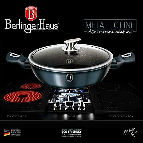 B BERLINGER HAUS BERLINGERHAUS PROFESSIONAL PRECISION by Multifunktionaler flacher Topf mit Deckel-e