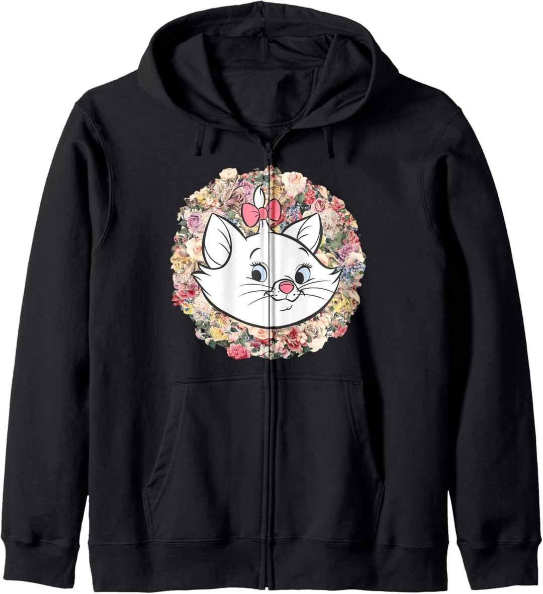 Disney The Aristocats Marie Floral Portrait Kapuzenjacke