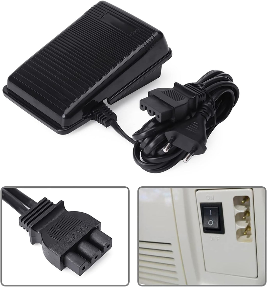 pedal und kabel für singer nähmaschine,Nähmaschine Fusspedal Universal,Weiss 3032 Nähmaschine Ersatz