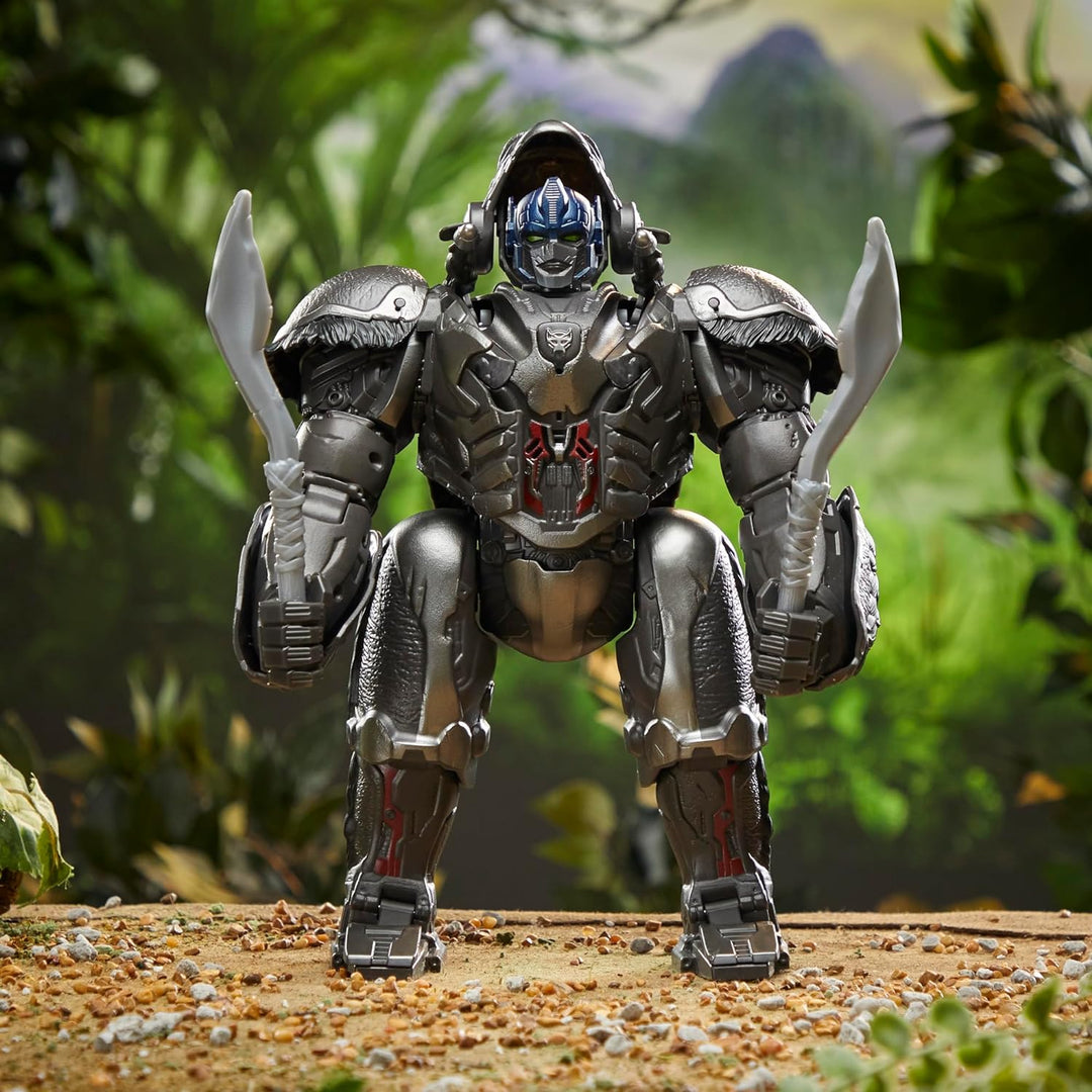 Transformers: Aufstieg der Bestien Command & Convert Optimus Primal, 31,5 cm grosses elektronisches