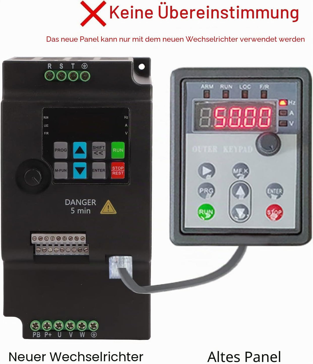 SKI780 Mini VFD 220 V Frequenzumrichter Einphasen-Wechselstrom f¨¹r 3 Phasen Drehstrommotoren (220VA