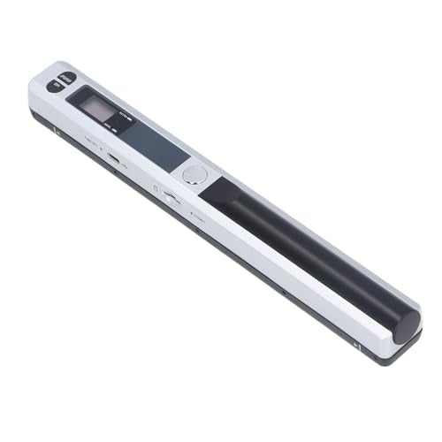 Tragbarer Scanner, 900 DPI Hand-Bildscanner mit Aufbewahrungstasche, Scanstab-Fotoscanner für A4-Dok
