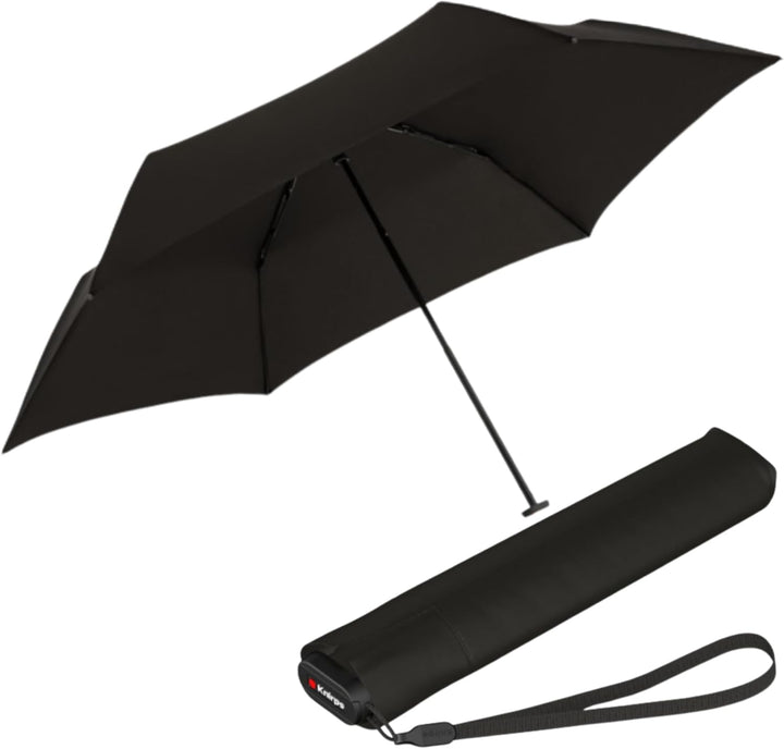 Knirps Taschenschirm Ultra US.050 Slim Manual – Ultra leicht und flach – Sturmfest – Windproof – 21
