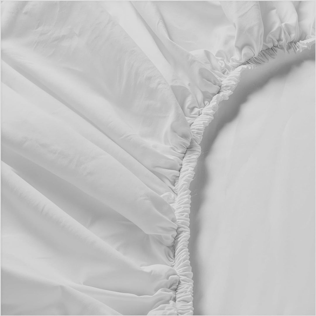 Italian Bed Linen Max Color Bettwäsche-Set, Hell Grau, Doppelte, Hell Grau