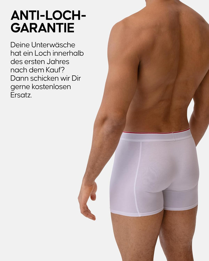 DANISH ENDURANCE Bambus Boxershorts Herren, Superweiche Unterhosen Männer, Bequem, Atmungsaktiv &amp; Et