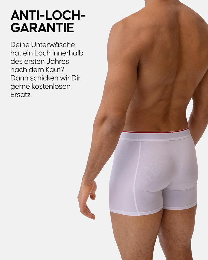 DANISH ENDURANCE 3er Pack Bambus Boxershorts Herren, Superweiche Unterhosen Männer, Bequem, Atmungsa