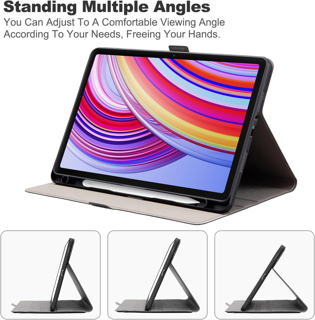 Ultraschlankes Hülle für Xiaomi Redmi Pad Pro 12.1 Zoll 2024 für Redmi Pad Pro Hülle mit Stifthalter