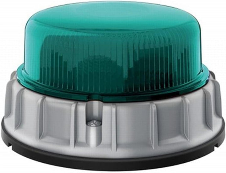 HELLA - LED-Blitz-Kennleuchte - K-LED 2.0 F - 12/24V - grün - Anbau - 2XD 011 557-131