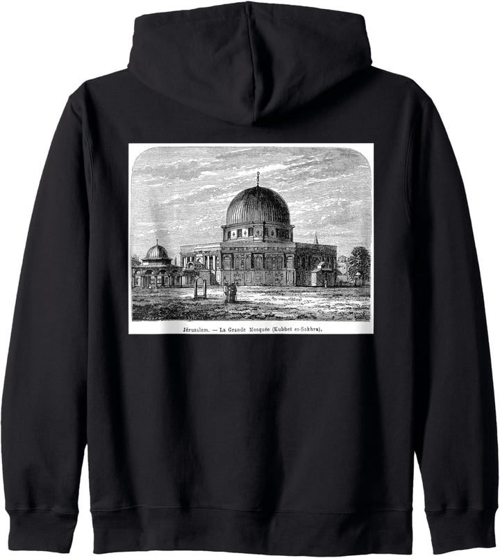 Jerusalemer Felsendom Israel Palästina Al-Aqsa-Moschee Kapuzenjacke