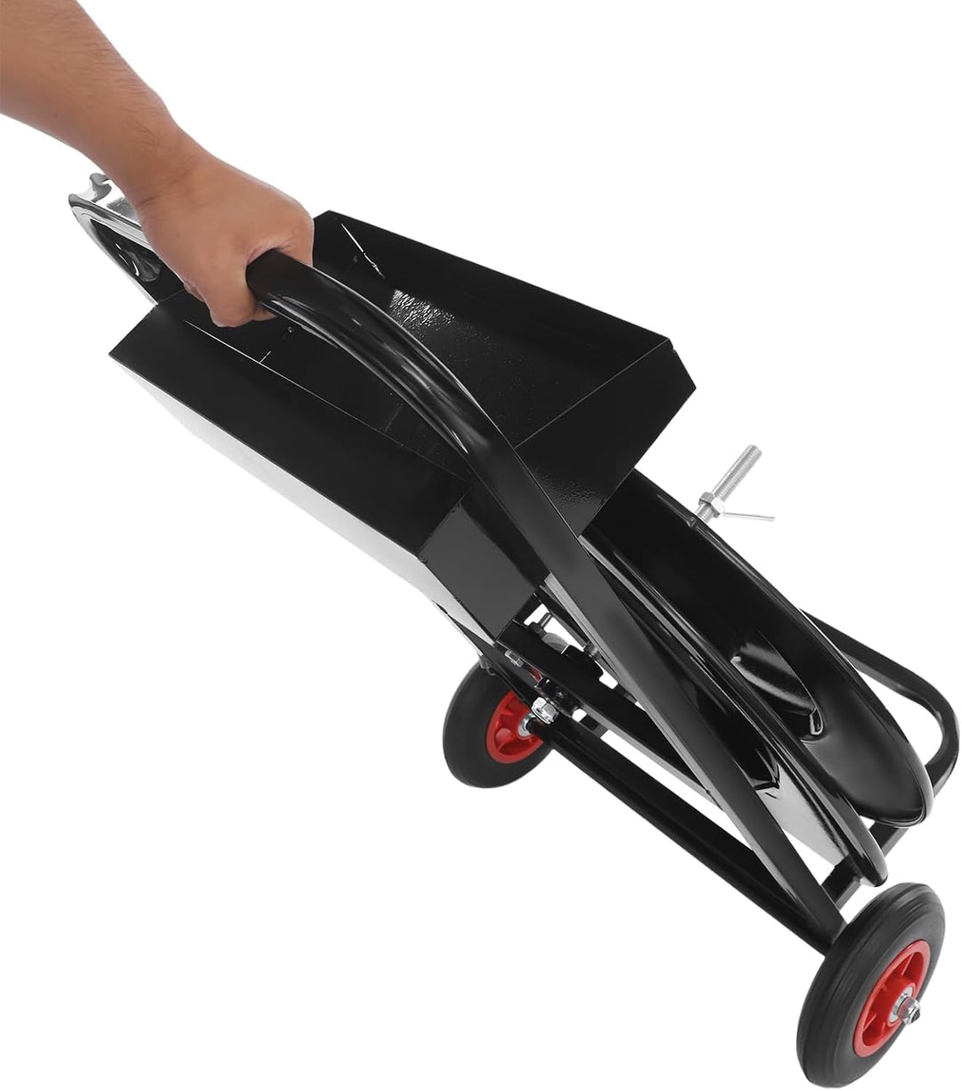 1 Stück Abrollwagen fahrbar für Umreifungsband aus PP, Polyester oder PET mit 200, 400 mm Kern beweg
