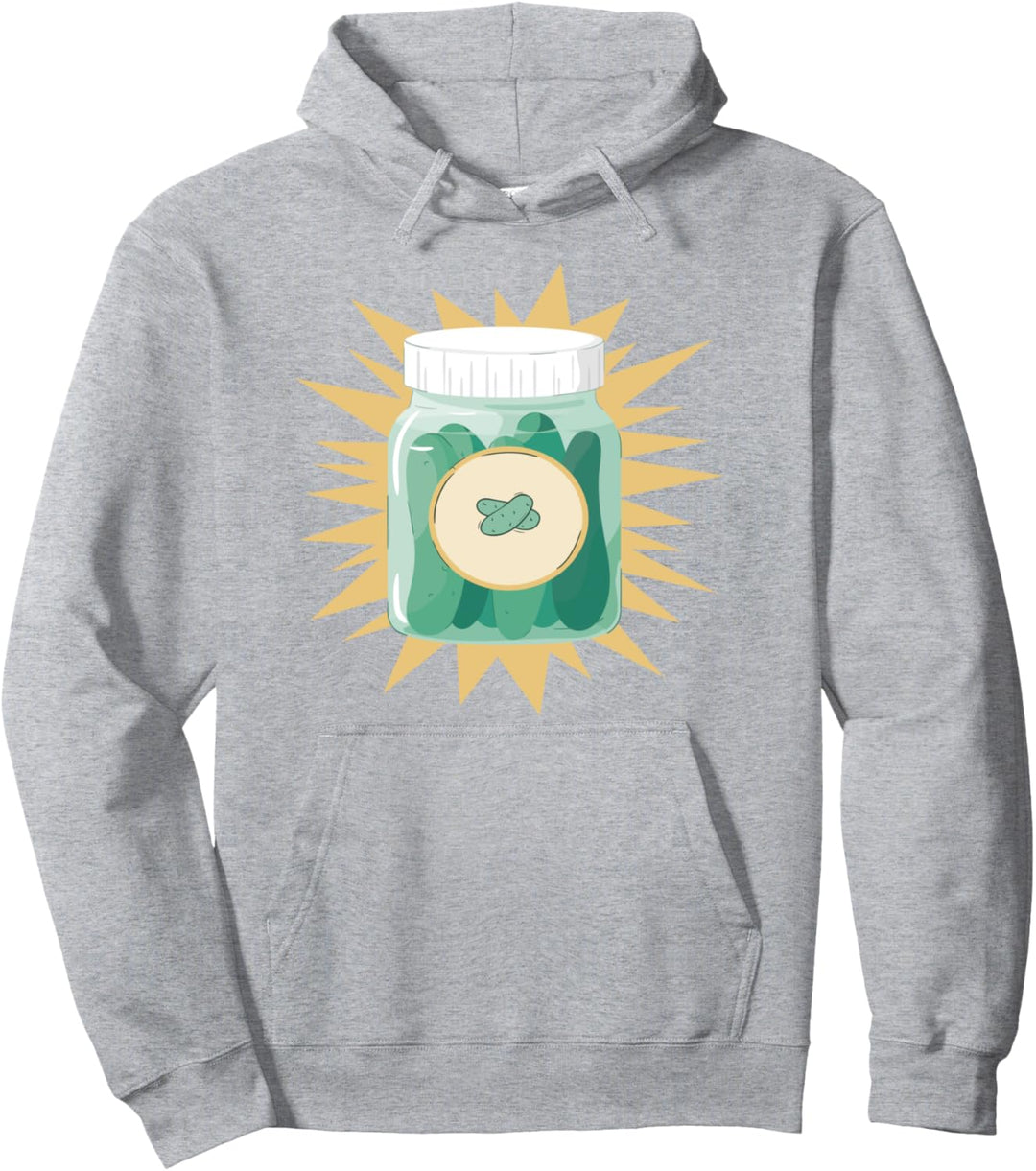 Jar of Pickles Pickle Food Gemüse Pullover Hoodie