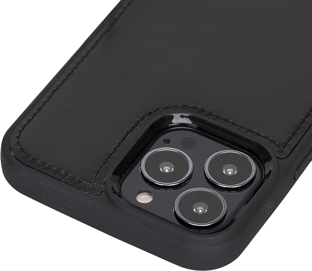 Solo Pelle Lederhülle für das iPhone 13 Pro Max in 6.7 Zoll Stanford Case Leder Hülle Ledertasche Ba