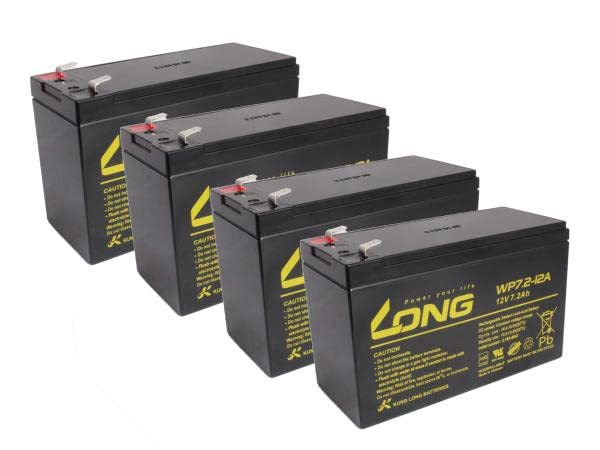 USV Akkusatz kompatibel X SMX1000I RBC116 RBC 116 Batteriesatz Ersatzakku Blei