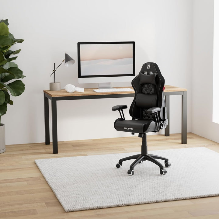 ELITE Pulse - Gaming Stuhl für Kinder - Kunstleder - Ergonomisch - Racer - Drehstuhl - Chair - Büros
