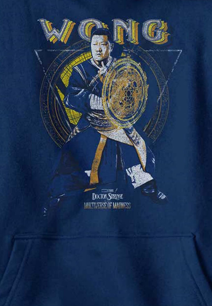 Marvel Jungen Doctor Strange im Multiversum des Wahnsinns Wong Sorcerer Hoodie, Heather Navy, S