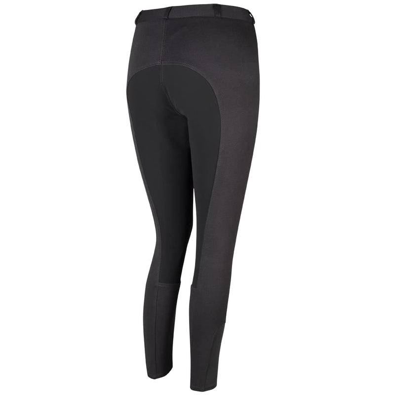 PFIFF 102290 Reithose Thea Kinder Damen Vollbesatz, elastischer Beinabschluss 36 Schwarz, 36 Schwarz