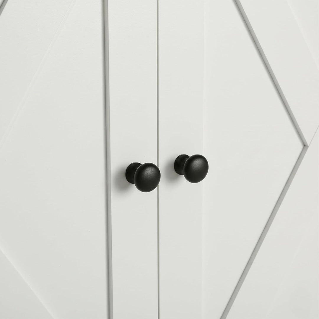Relaxdays Katzenschrank f. Katzentoilette, Separate Trennwand, Eingang, Katzenklo verstecken, HBT 50