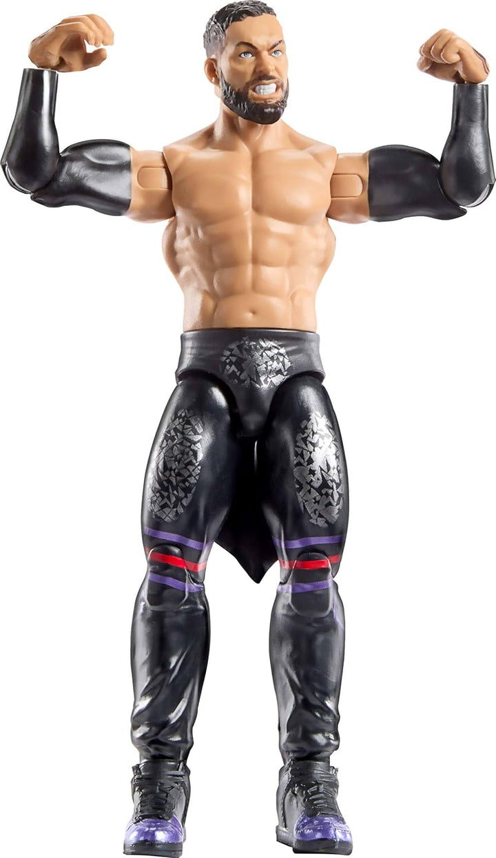 Mattel WWE Actionfiguren und Zubehörteile, ca. 15 cm grosse Superstar-Sammelfiguren mit 14 Bewegungs
