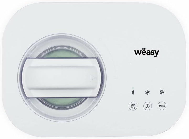 Wëasy YUM135 Eisturbine, 1 l, fertig in 60 Minuten, automatische Abschaltung, 100 W, Touch-Bedienfel