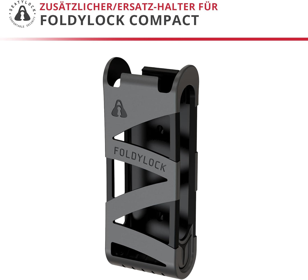 FoldyLock Compact Fahrradschloss-Halterung – ultraleichte Halterung für FoldyLock Compact Klappschlo