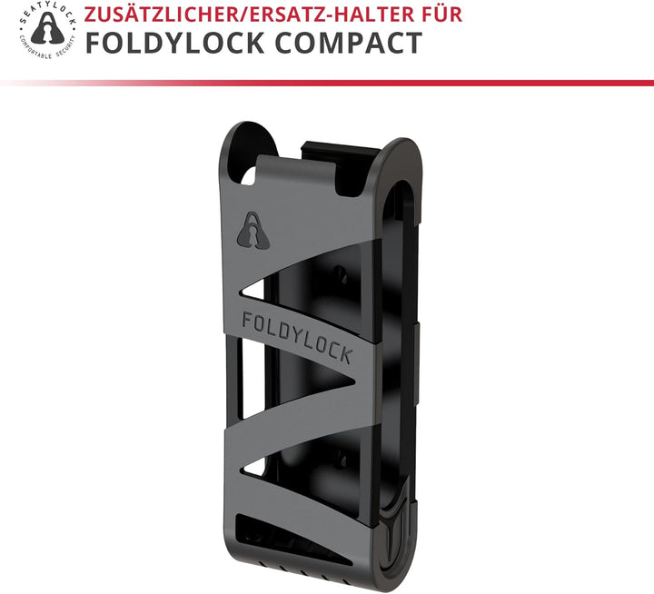 FoldyLock Compact Fahrradschloss-Halterung – ultraleichte Halterung für FoldyLock Compact Klappschlo