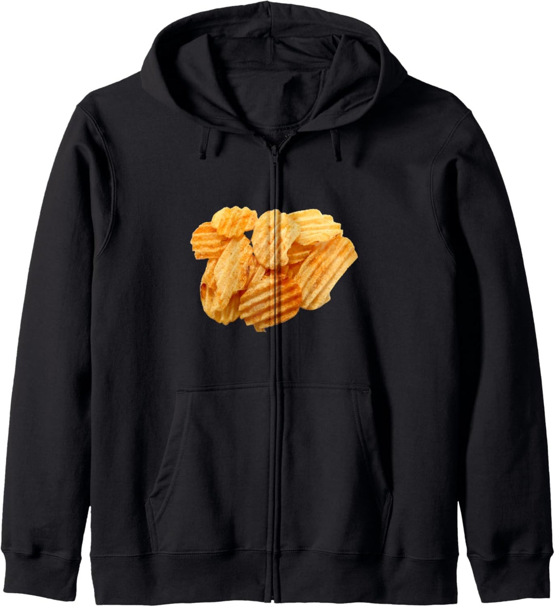 Kartoffelchips Kapuzenjacke