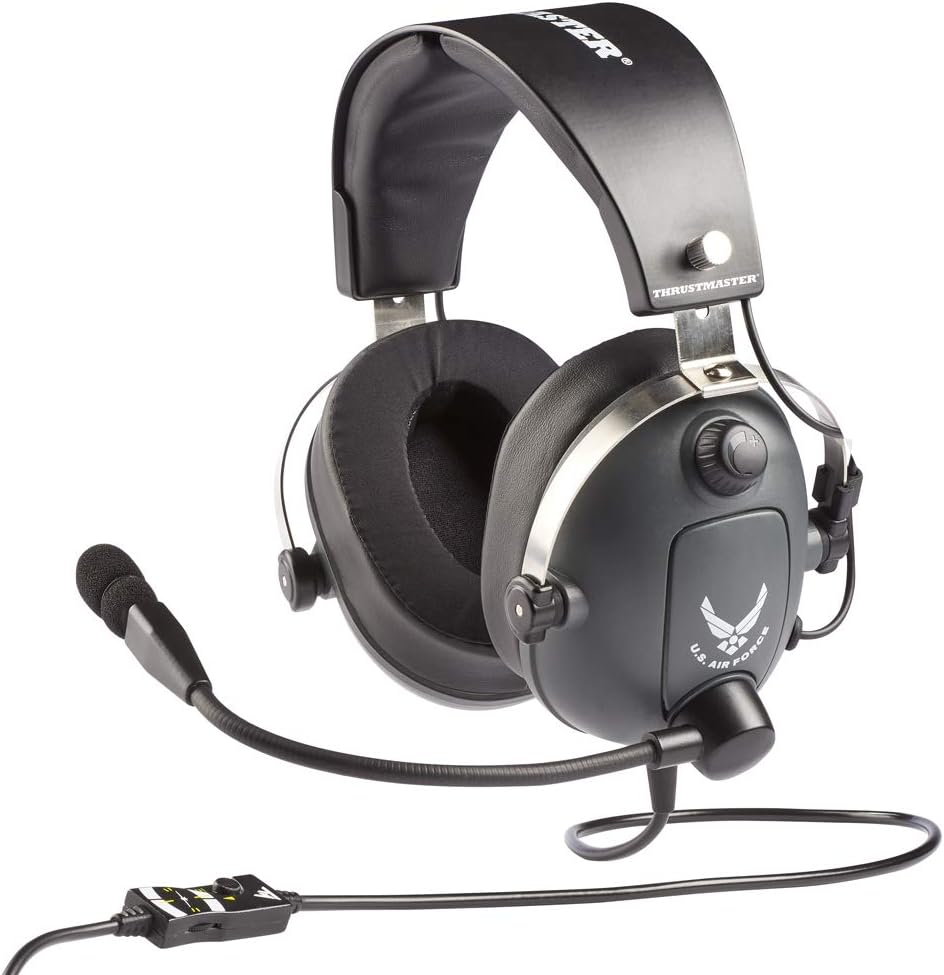 Thrustmaster T.Flight U.S. Air Force Edition-DTS Gaming-Headset für Flugsimulation - PC/Playstation/