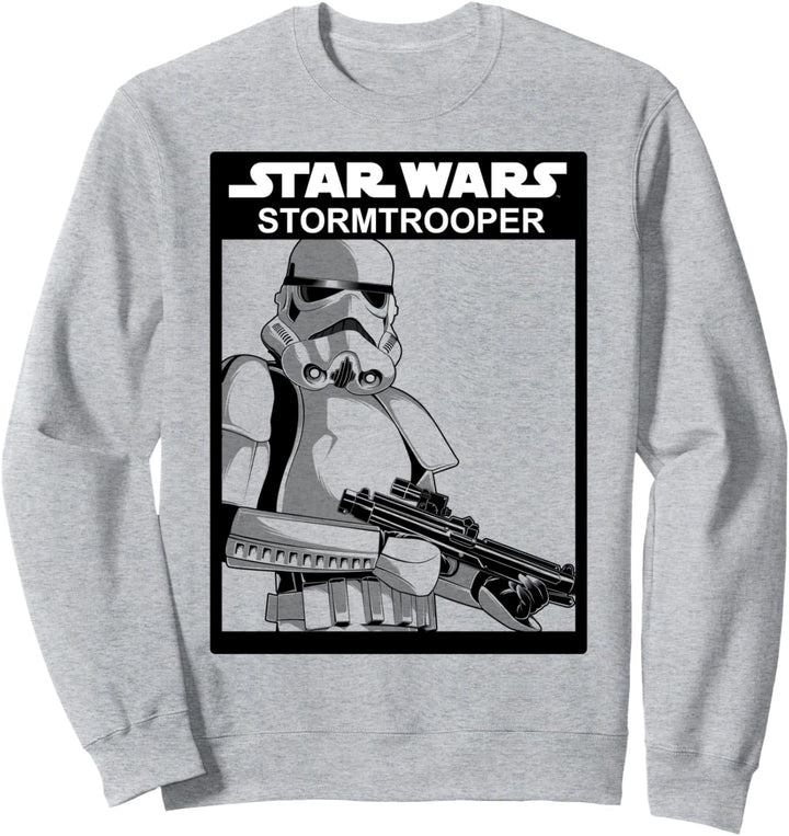 Star Wars Trooper Outlined Portrait Sweatshirt