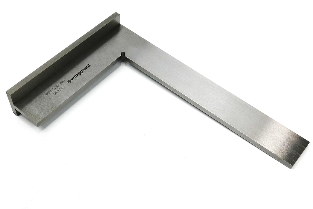 PIMALDAUM® Anschlagwinkel 250*160 mm, 90°-Flachwinkel mit Anschlag, Schenkel 250*160 mm, gem. DIN 87