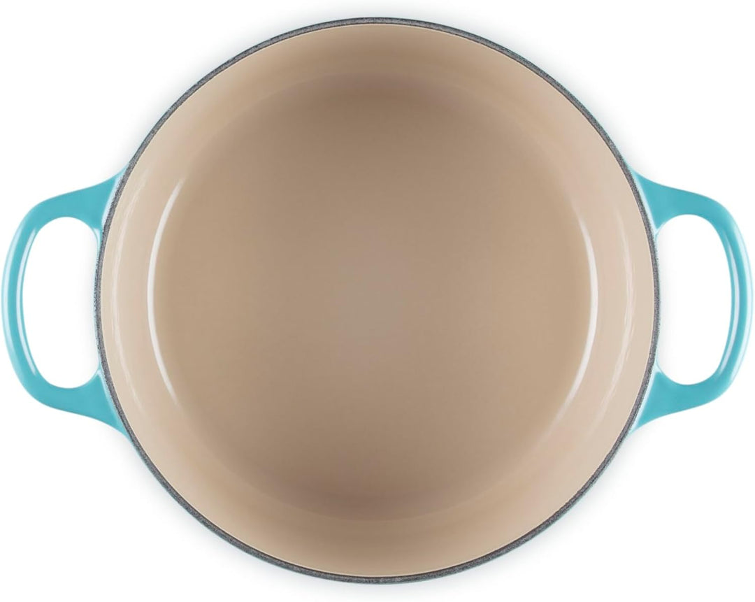Le Creuset Signature Gusseisen-Bräter mit Deckel, Ø 22 cm, Rund, Für alle Herdarten und Induktion ge