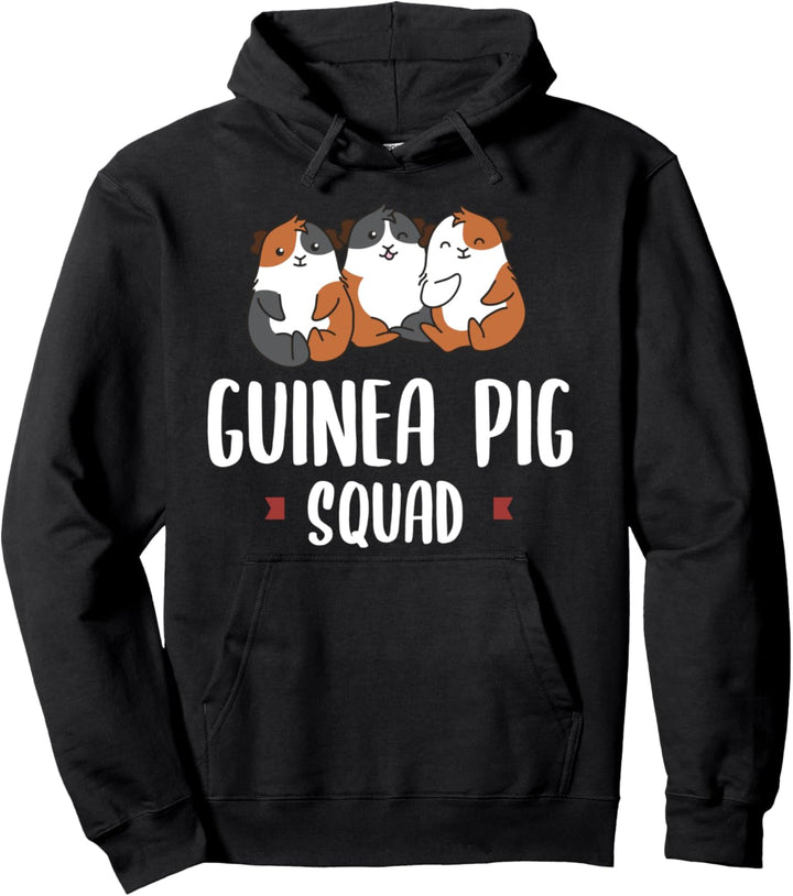 Meerschweinchen Squad Ironisches Team Nager Pullover Hoodie