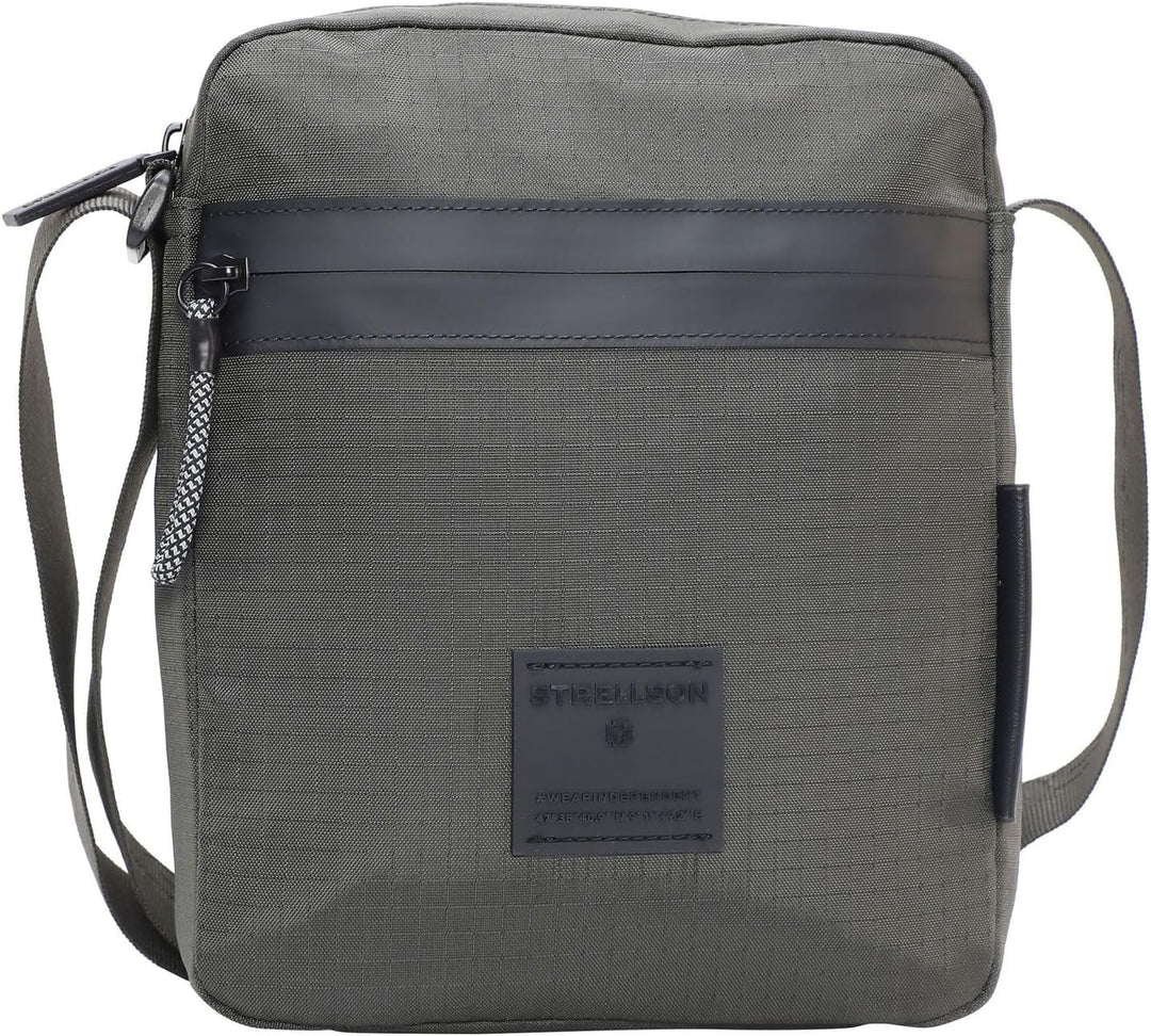 Strellson - northwood Schultertasche für Herren, praktische Umhängetasche für Männer, in Dunkelgrün