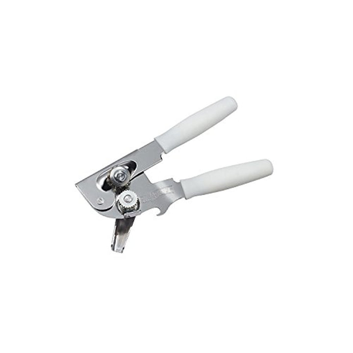 Swing-A-Way Dosenöffner, tragbar, 17,8 cm, Weiss Weiss/Opulenter Garten, Weiss/Opulenter Garten
