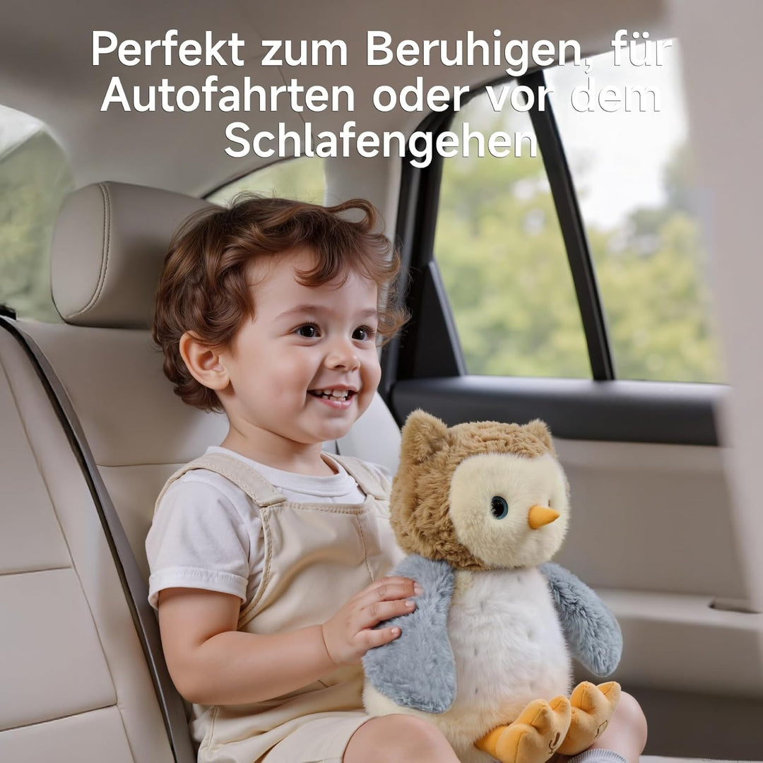 Eule Kuscheltier, Singende Interaktives Eule Stofftier, Plüschtier Elektronisches Nachsprechendes al