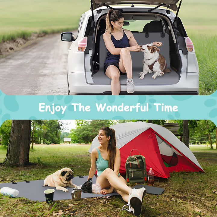 Nobleza - Autoschondecken für Hunde, Wasserfester Rücksitz Sitzbezug Autoschondecken für Hunde Koffe