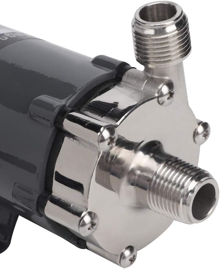 Edelstahl Home System Bierpumpe Hochtemperaturbeständige Magnet-Fasspumpe für Homebrew MEHRWEG VERPA