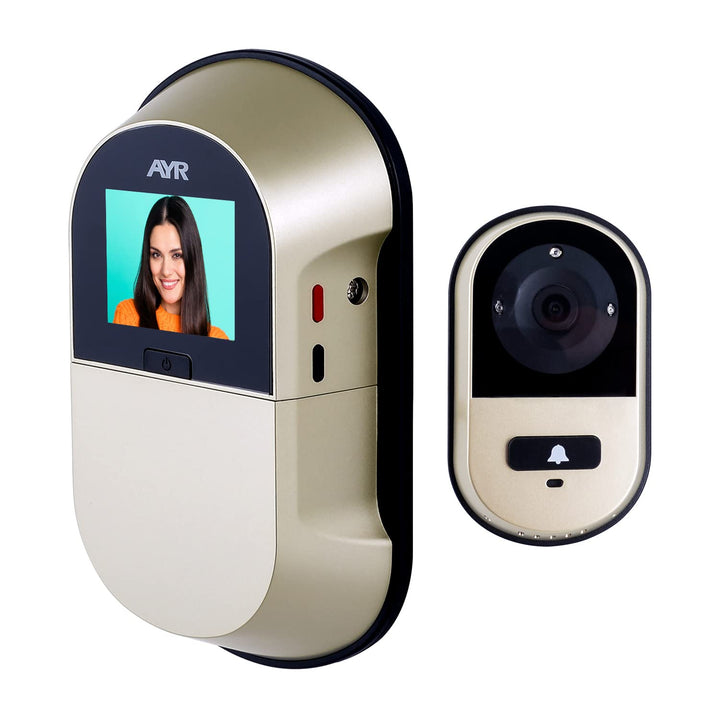 Ayr 757 Türspion Digital WLAN für Tür, Nickel matt