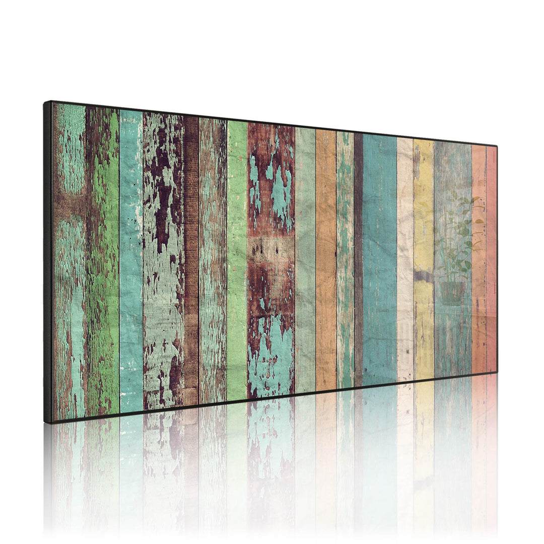 banjado Magnettafel schwarz 78 x 37cm / Magnetwand Metall/Magnetpinnwand als Memoboard/Pinnwand Magn