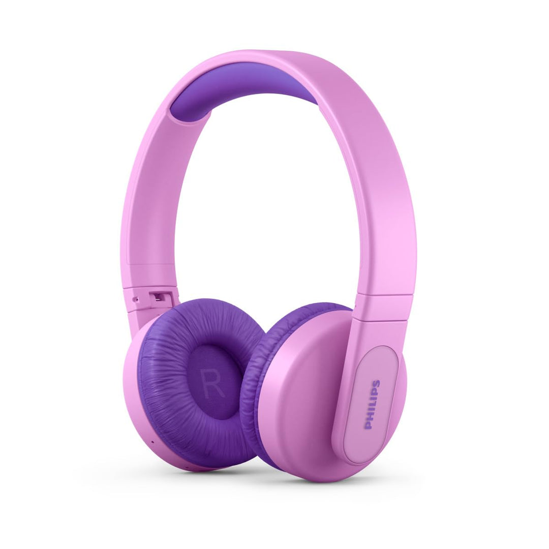 Philips Kopfhörer Kinder TAK4206PK/00 Kinderkopfhörer, Kontrollierbare Lautstärke, Over-Ear Kopfhöre