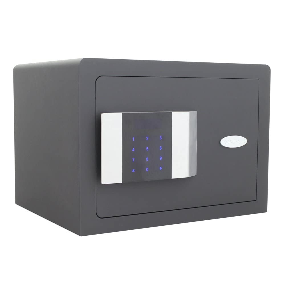 Rottner Hoteltresor Prestige 250, Elektronikschloss, Anthrazit, BxH 350x250 mm, Befestigungsmaterial