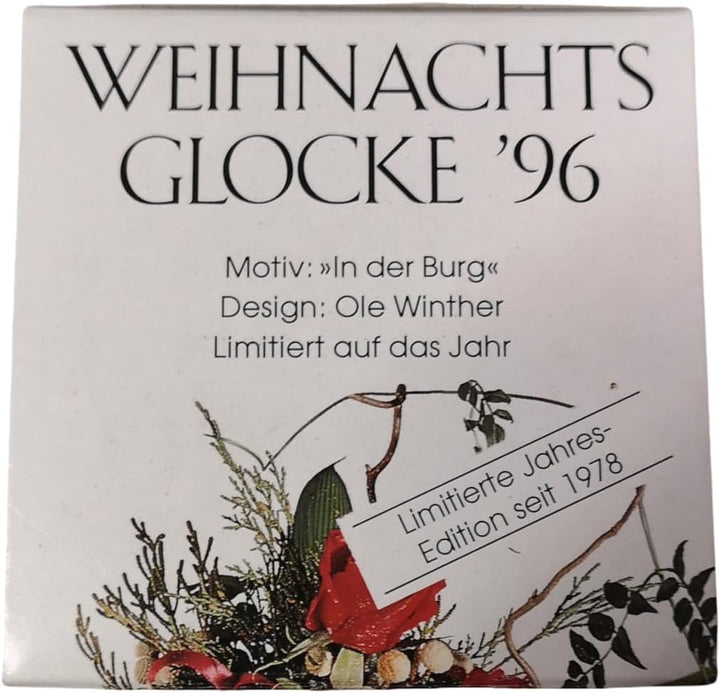 Porzellanglocke Weihnachtsglocke 1996 - Hutschenreuther - in OVP
